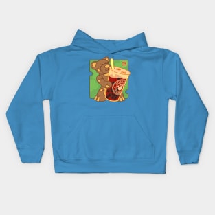 Boba Bear Kids Hoodie